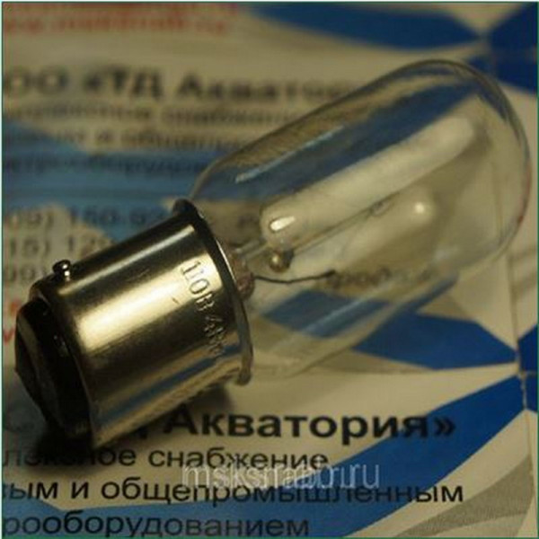 Ц-110-4 B15d Лампа цилиндрическая