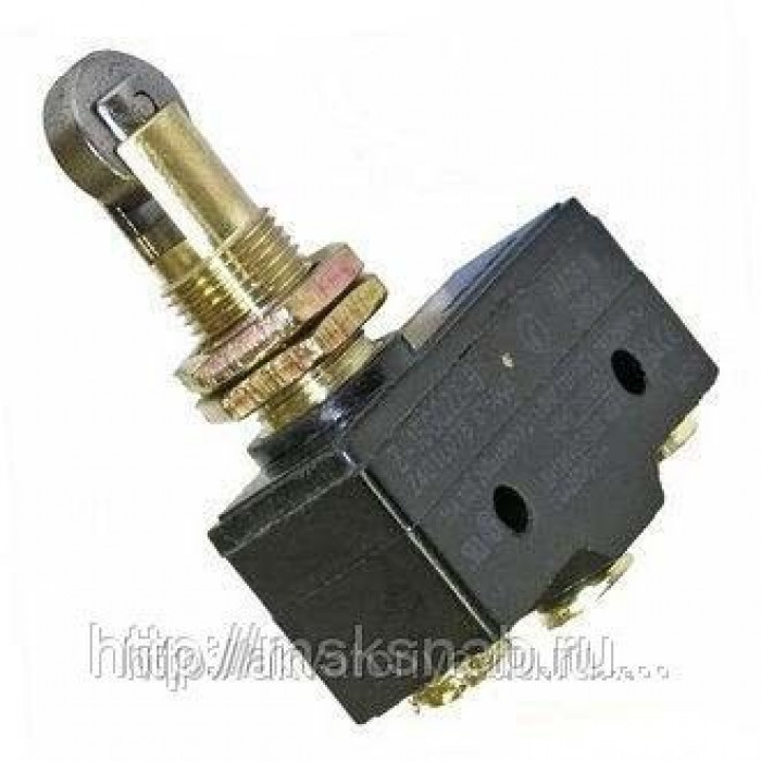 Z-15GQ22-B 15A/250VAC - Микропереключатель. Аналог МП2105 под винт, ролик продольный