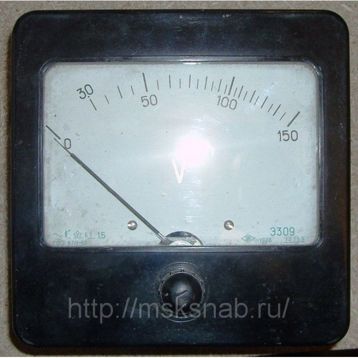 Вольтметр Э309 500В