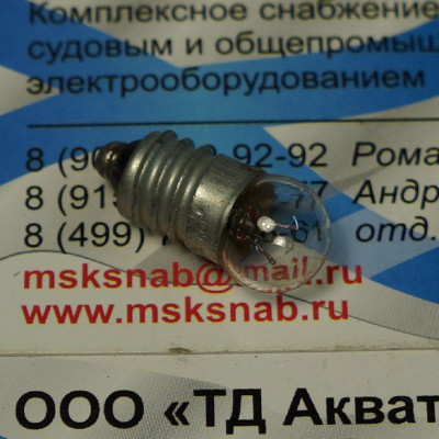 Лампа миниатюрная МН 2,5-0,4 Е10/13