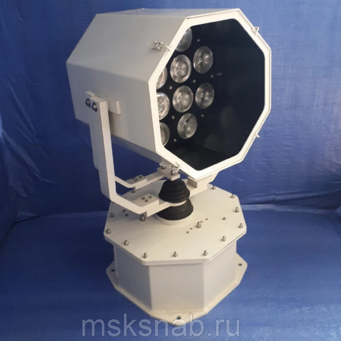 МСПЛ-МН-500СВД Судовой светодиодный поисковый прожектор с дистанционным управлением