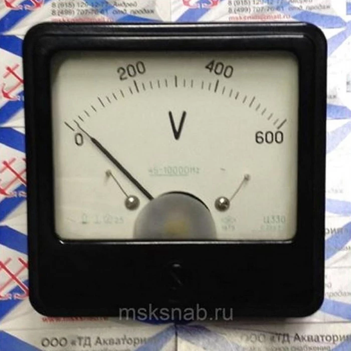Вольтметр Ц330 1250В — фото