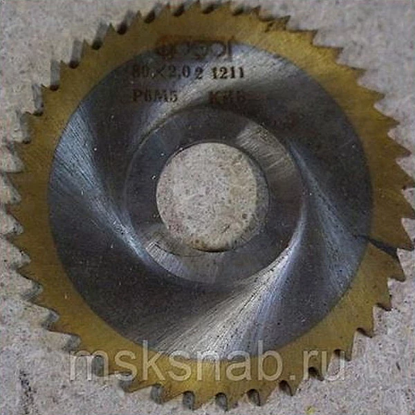 Фреза отрезная 80*2 тип 2
