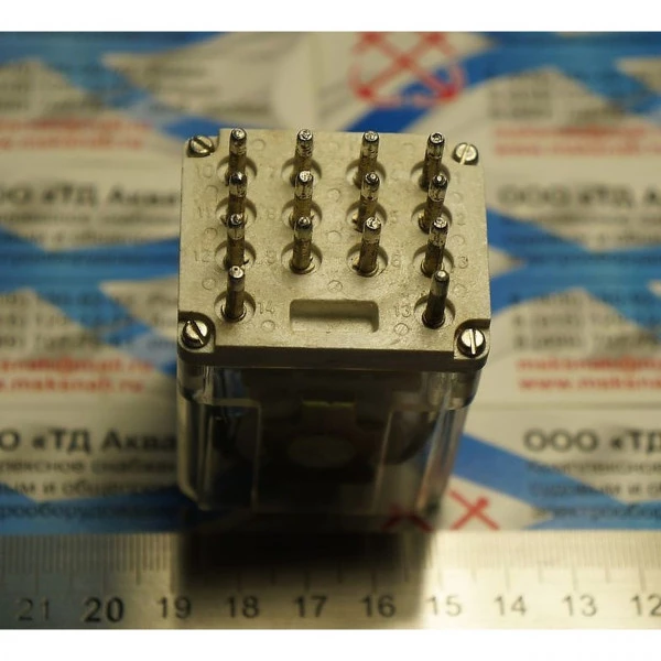 Реле R15-4PDT (10A; -12V)