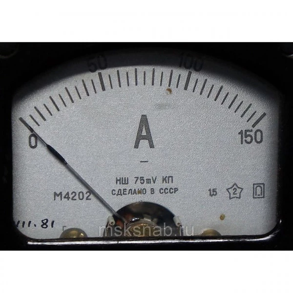 Амперметр М4202 (0-75А)