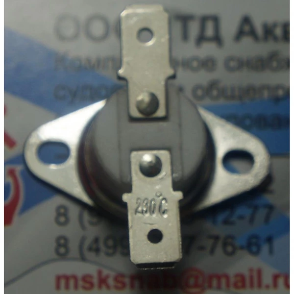Термостат KSD301-230 250V 10A