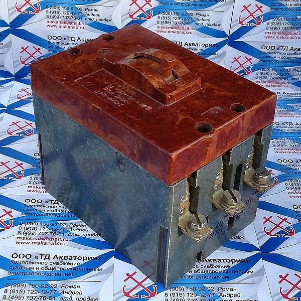 Автоматический выключатель АК50К-3МГ, 1.6А