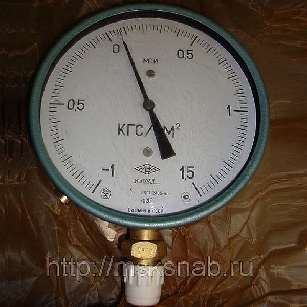 МТИ-1218 Мановакуумметр (0-0,6 кгс/см2)